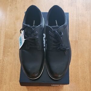 Land's End Sport Oxford Men's Black Lace Up Athletic Casual Comfort - Size 12